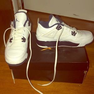 White legend/blue midnight 4s.